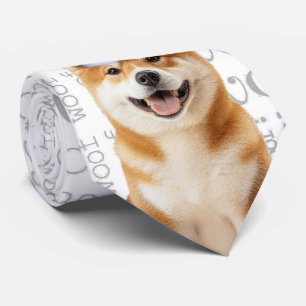 Corbata Akita divertido de Navidad amante de los perros