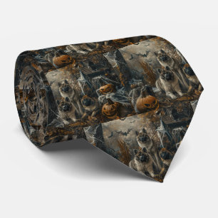 Corbata Akita Halloween Night Doggy Delight