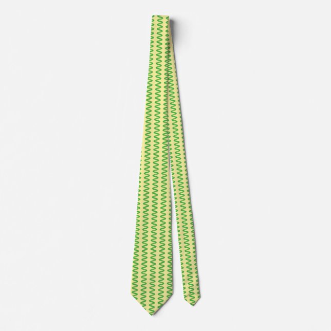 Corbata Alarmante espirulina de corcho (Anverso)