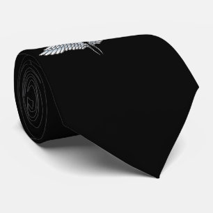 Corbata alas Azul-grises