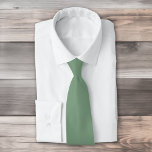 Corbata Albahaca de color sólido humo verde<br><div class="desc">Albahaca de color sólido humo diseño verde.</div>