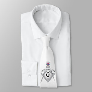 Corbata Albergue de masonería del estado de Misisipi