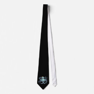 Corbata Albert el pulpo en negro