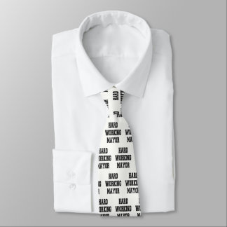 Corbata Alcalde de trabajo duro
