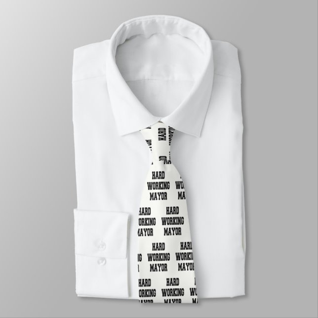 Corbata Alcalde de trabajo duro (Atado)