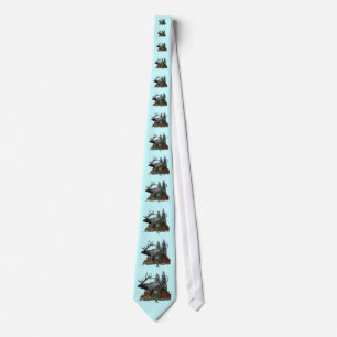 Corbata Alces y ciervos