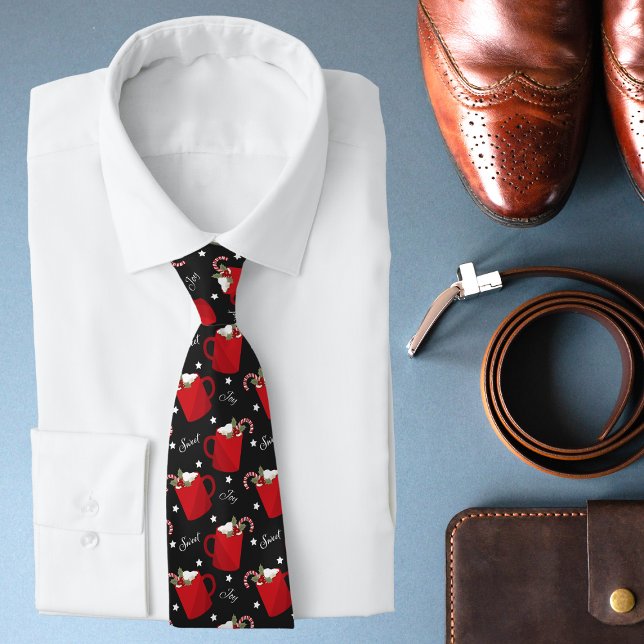 Corbata Alegría de chocolate caliente navidades | Vacacion (Subido por el creador)