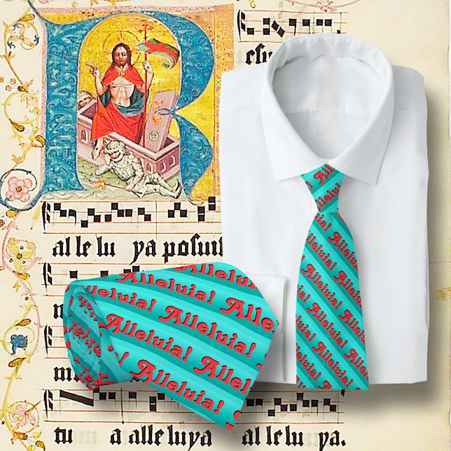 Corbata ¡Aleluya! Pascua (Subido por el creador)