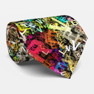 Corbata Alfabeto Art 1 Ties