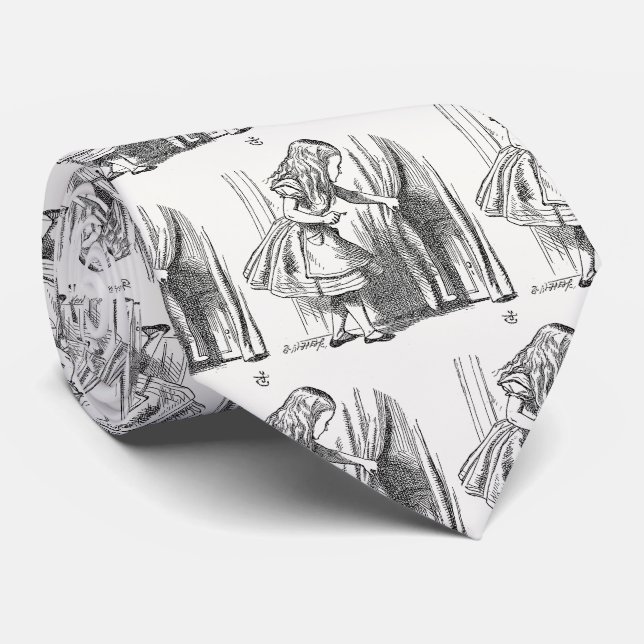 Corbata Alicia en el país de las maravillas - Alicia busca (Enrollado)