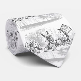 Corbata Alicia ventilado del Fiesta del té en el viaje por