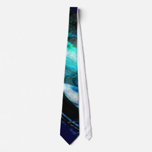 Corbata Alien Landscape Grunge Tie