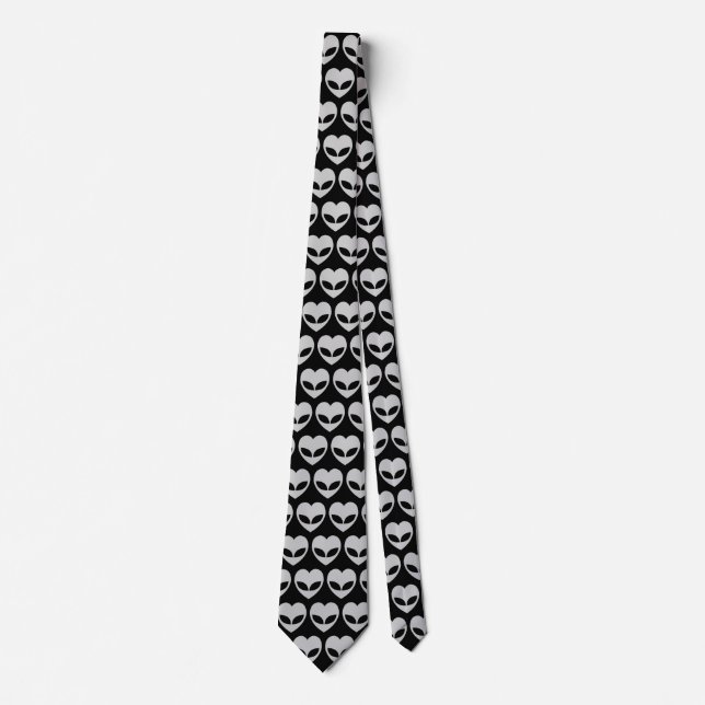 Corbata Alien Love Heart (Anverso)