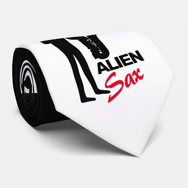 Corbata Alien Sax, músico extraterrestre (Enrollado)