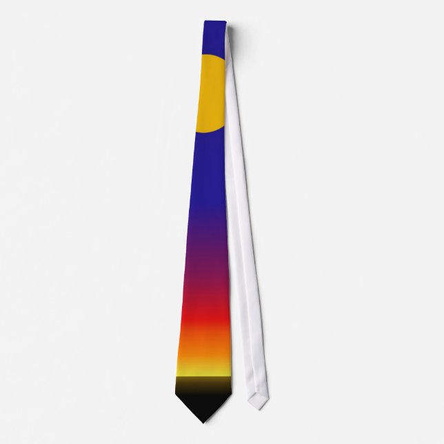 Corbata Alien Sunset Tie (Anverso)