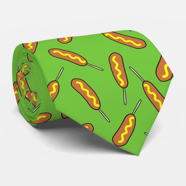 Corbata alimento fresco de patrón de canto de maíz (Enrollado)