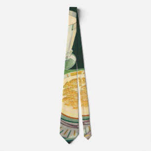 Corbata Alimentos Saludables Vintage, Bebidas, Desayuno Sa