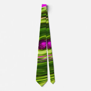 Corbata Allium Abstract Neck Tie