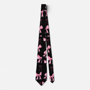 Corbata Almohada decorativa con patrón de lazo de cinta ro