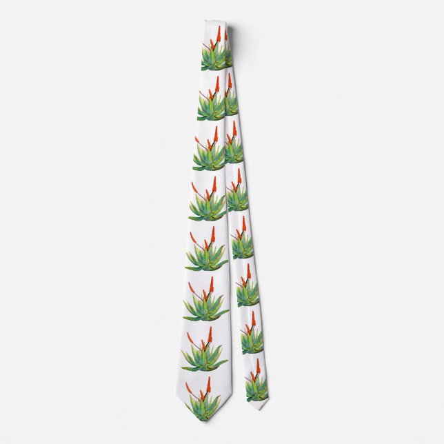 Corbata Aloe Vera Tie (Anverso)