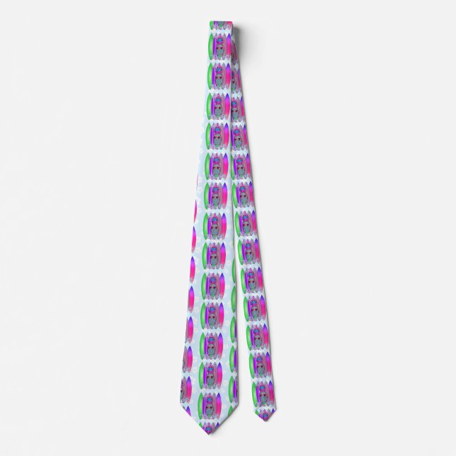 Corbata Aloha Bebe Piña Tropical Surf (Anverso)