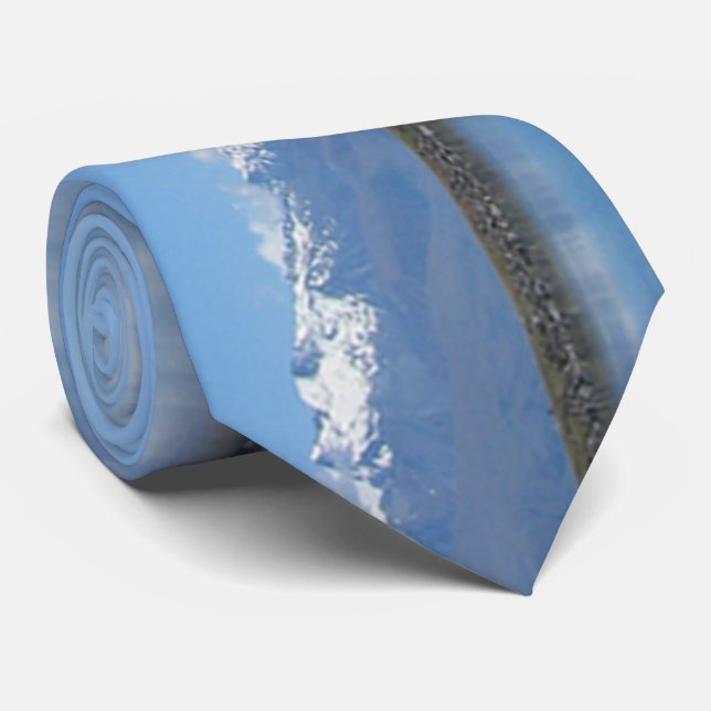 Corbata Alpes del Sur, Nueva Zelanda (Enrollado)