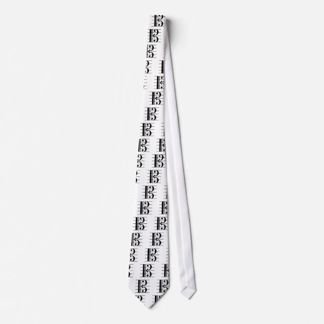 Corbata Alto Clef (Anverso)