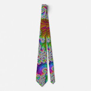 Corbata Alucinante Vibrante Audaz Alucinante Espiral Fract