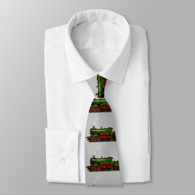 Corbata Amante de trenes (Atado)