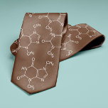 Corbata Amantes de la química de la Molécula de chocolate<br><div class="desc">Eleva tu estilo con nuestra Molécula de chocolate Chemistry Lover's Neck Tie - el accesorio perfecto para los aficionados a la ciencia! Esta corbata de buen gusto presenta la estructura molecular del chocolate, el plato favorito de todos. Ya sea que seas químico, chocolatero, o simplemente tengas un diente dulce, esta...</div>