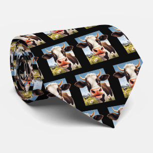Corbata Amantes de vacas con azulejos geniales
