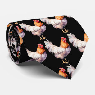Corbata Amantes del gallo enlosado genial