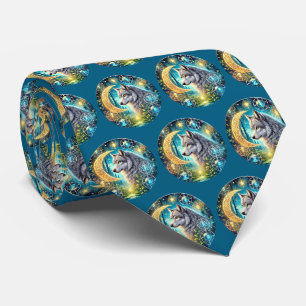 Corbata Amantes del lobo con azulejos geniales