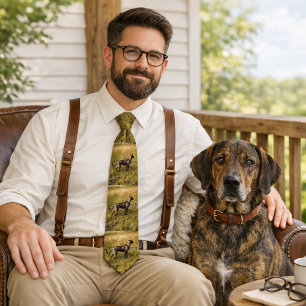 Corbata Amantes del perro Plott Hound 