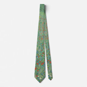 Corbata Amapolas en flor - Gustav Klimt