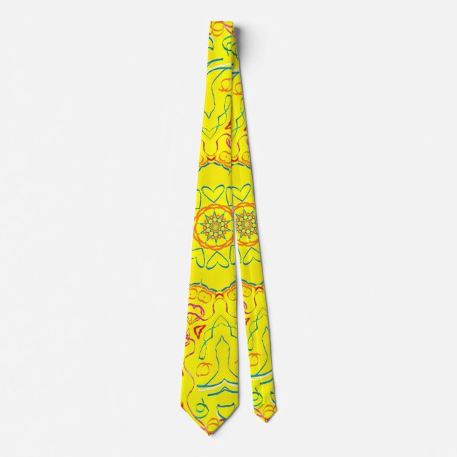 Corbata Amarillo ahí (Anverso)