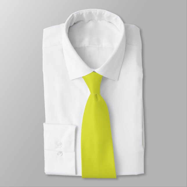 Corbata Amarillo Banana (Atado)