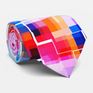 Corbata Amarillo rojo azul