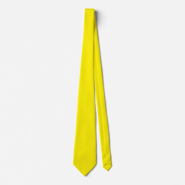 Corbata Amarillo Soleado (Anverso)