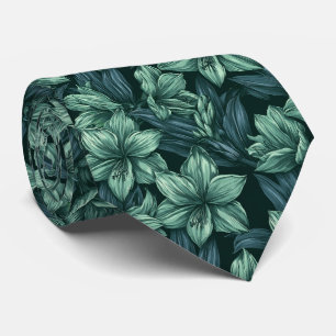 Corbata Amaryllis Floral Boyfriend Boda en el Campo