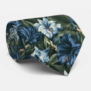 Corbata Amaryllis Floral Padre Novio Boda de Verano