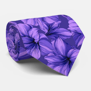 Corbata Amaryllis Floral Ropa de Hombre Flor Silvestre Bod