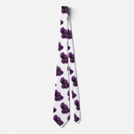 Corbata Amethyst Crystal Stone Tie