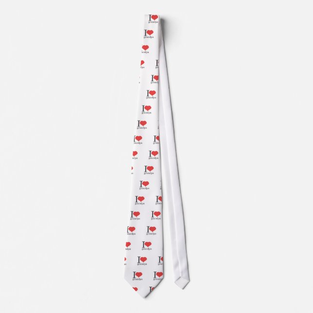 Corbata amo al abuelo (Anverso)