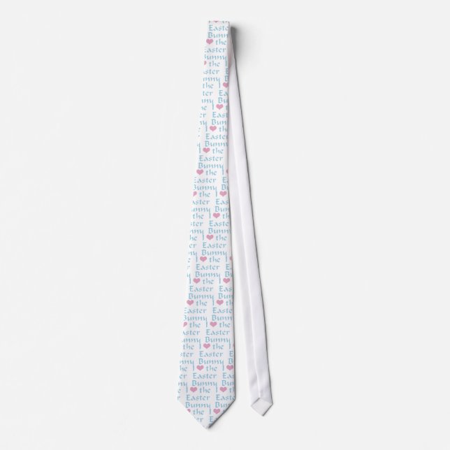 Corbata Amo al conejo de Pascua (Anverso)