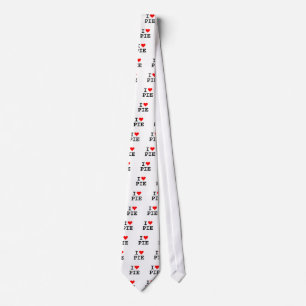 Corbata Amo la empanada (las letras negras)