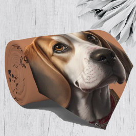 Corbata Amo Los Perros Beagle Neck Tie