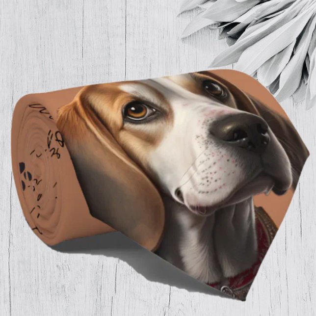 Corbata Amo Los Perros Beagle Neck Tie (Subido por el creador)
