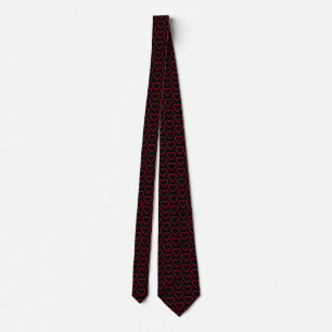 Corbata Amor rojo - Añade tus colores favoritos - Corazone