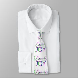 Corbata Amor Y Alegría Colorful Necs